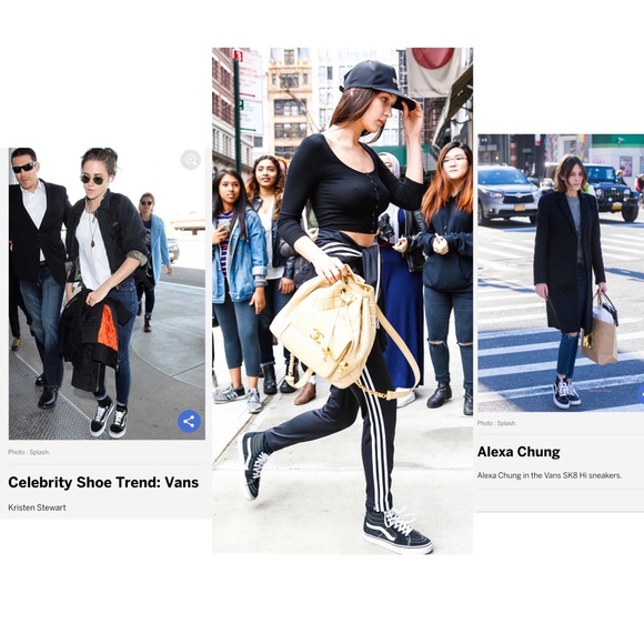 VANS® | 🛹NWOT Unisex Sk8-Hi High-Top Sneakers in Suede & Canvas | US M8/W9.5 - Picture 4 of 16